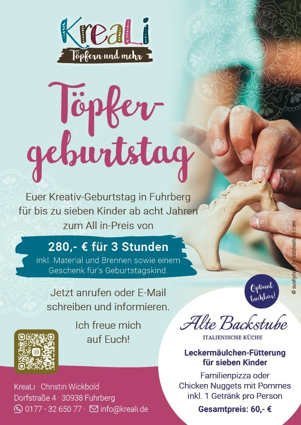 KreaLi – Töpferware – Baumschmuck